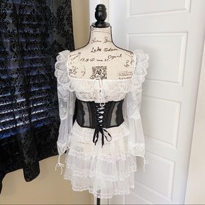 Victoria’s Secret Lace-Up Lingerie Belt XS